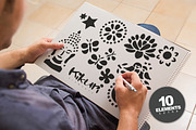 Kikuri Typeface + Extras, a Script Font by SmartDesigns (Thumbnail 2 of 8)