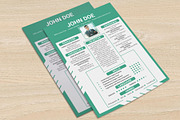 Clean Resume/CV, a Resume Template by designvillage (Thumbnail 3 of 12)