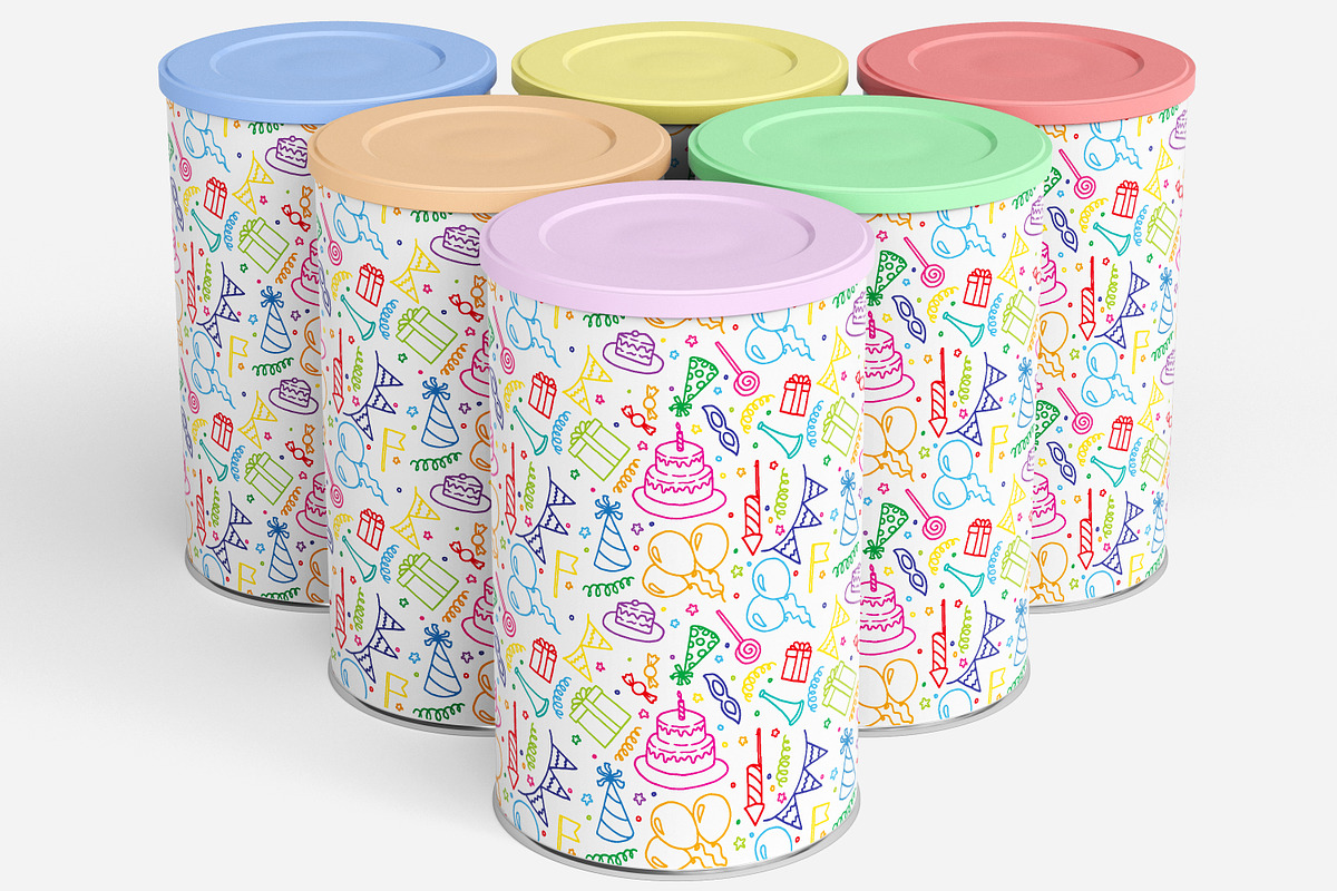 Birthday Party - Pattern $5, a Pattern Graphic by Franco Fuentes (Photo 3 of 4)