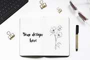 Sketchbook Mockups, a Print Template by Ale Estrada (Thumbnail 4 of 6)