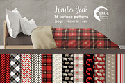 Lumberjack papers AMB-1871, a Pattern Graphic by AMBillustrations (Thumbnail 1 of 5)