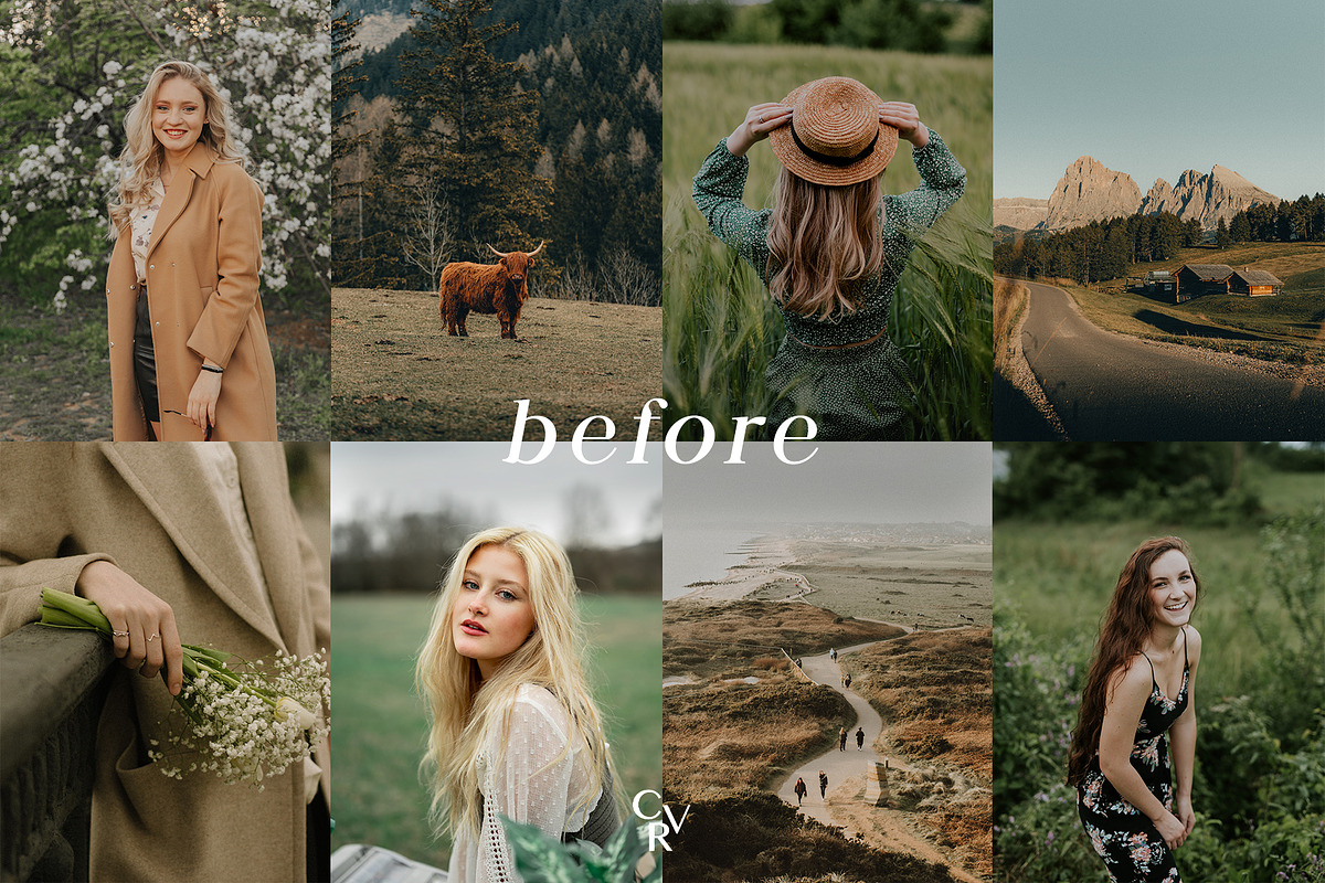 10 Dark Green Lightroom Presets, a Preset Add-On by CVR Presets (Photo 2 of 8)