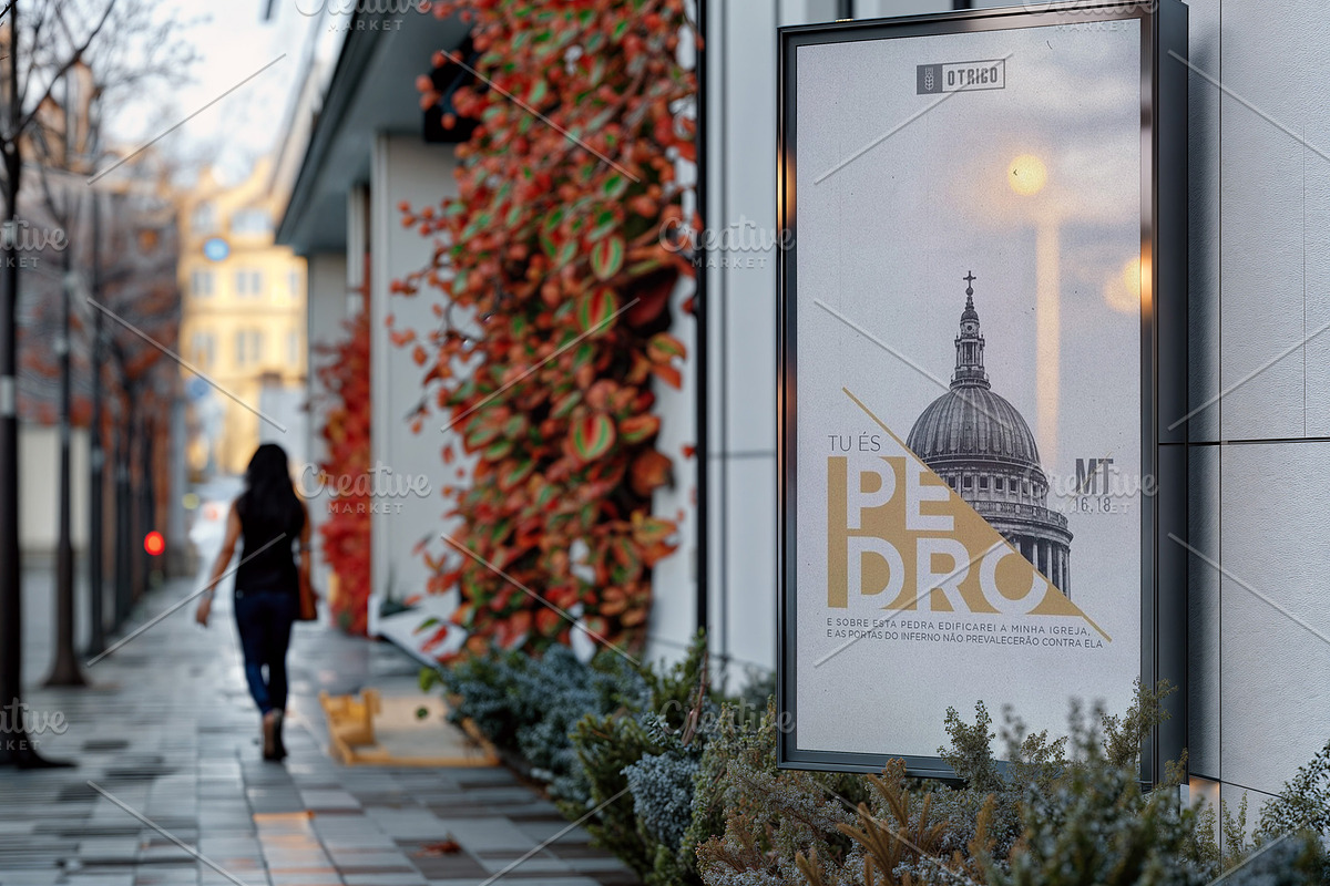 Advertising Wall Poster Mockups, an Advertising Mockup by Dikarte.Store (Photo 7 of 12)
