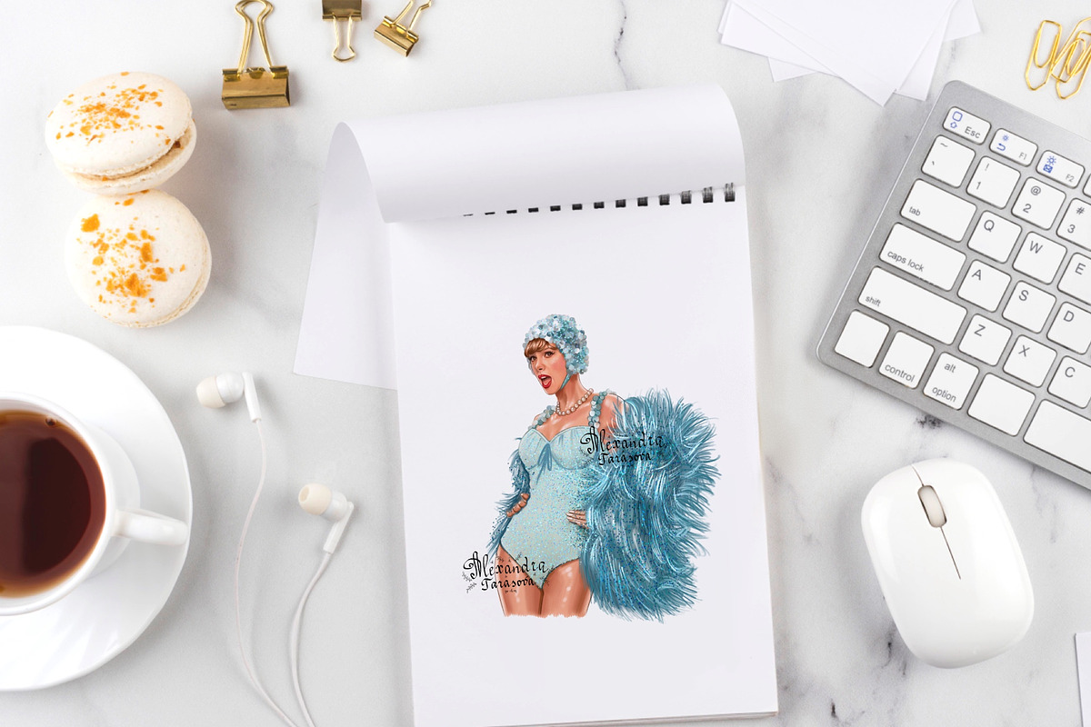 Taylor Swift Illustration, a Person Illustration by BigArtLab (Photo 3 of 5)