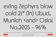 Mardem – Geometric Modern Grotesk, a Sans Serif Font by Drizy (Thumbnail 2 of 10)