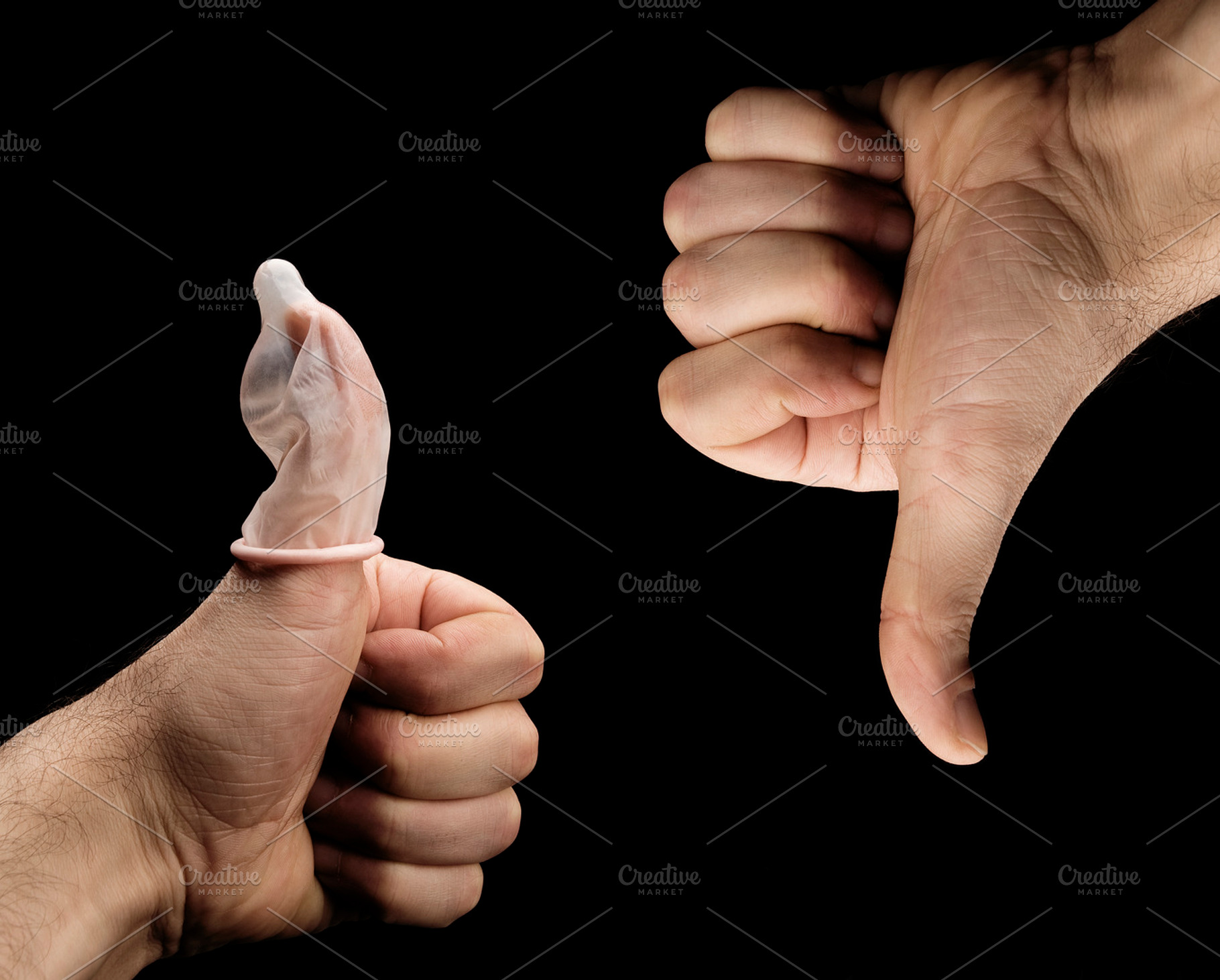 Daily use objets containing aids, care, and caution, a Technology Photo by keko64