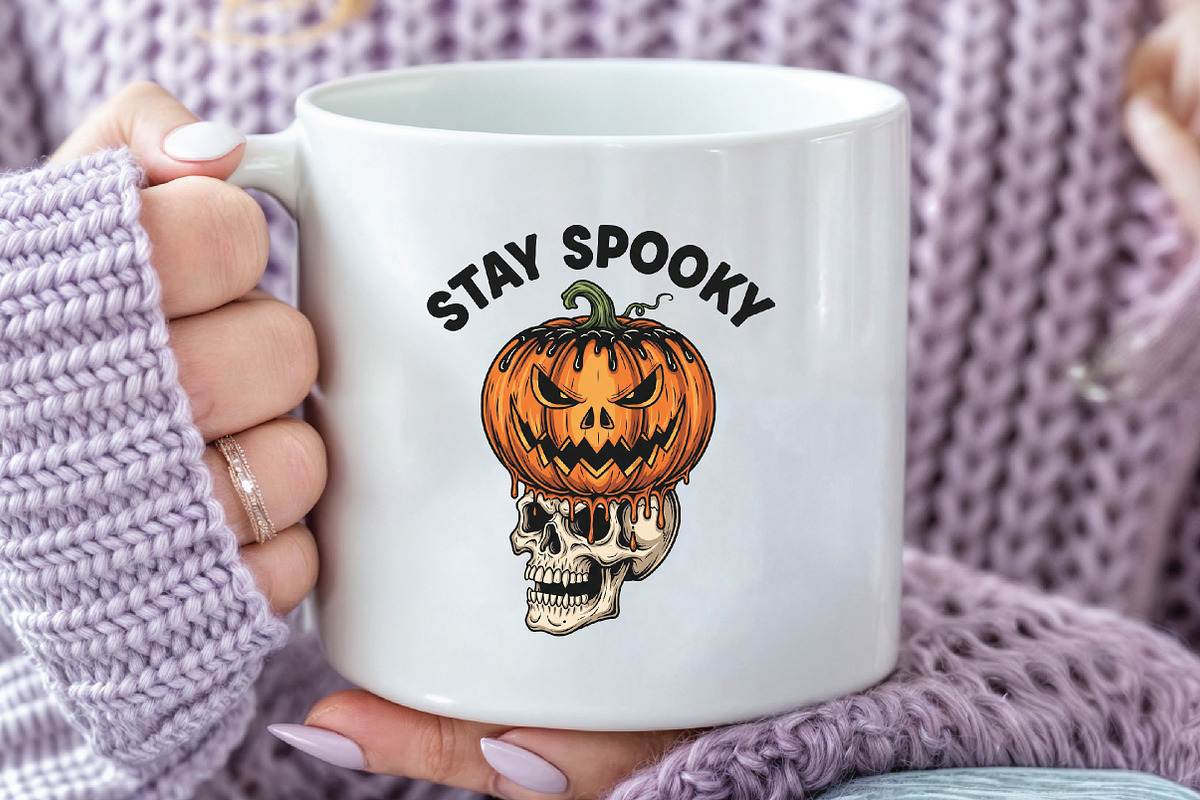Halloween PNG Halloween skeleton, an Illustration by CraftArtStudio (Photo 2 of 4)