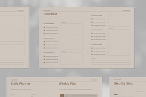 WorkBook Brochure Template