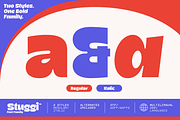 Stuggi — Regular & Italic, a Sans Serif Font by Gridlounge (Thumbnail 2 of 12)