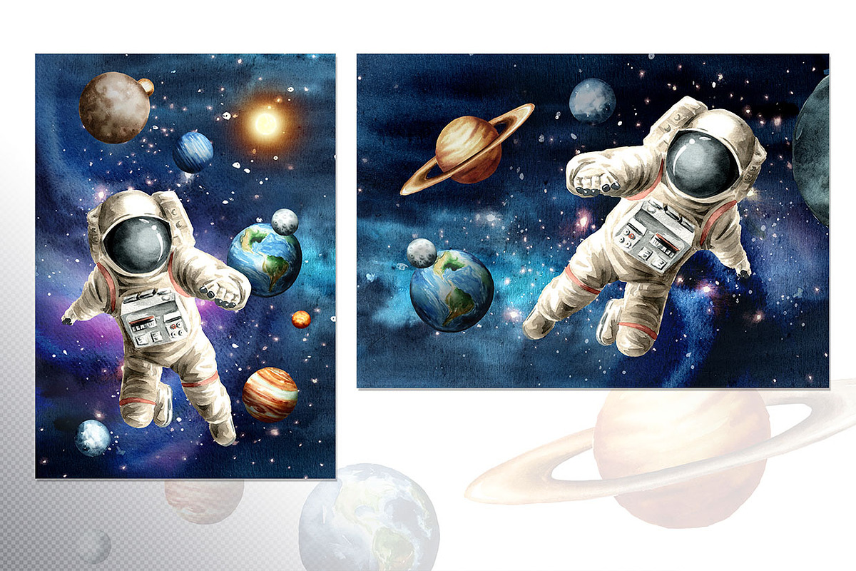Mysterious Cosmos, an Illustration by Daria Ustiugova (Photo 9 of 27)