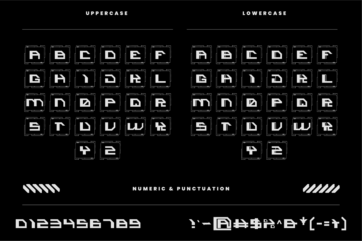 VB Nephiros - Futuristic Font, a Sans Serif Font by VALIANTBROTHA (Photo 2 of 9)