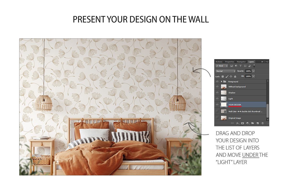 Frame & Wall Mockup Bundle - 6, a Print Template by Yuri-U (Photo 16 of 16)