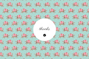 Christmas Dachshund Patterns, an Illustration by Andrea Liesert (Thumbnail 7 of 7)