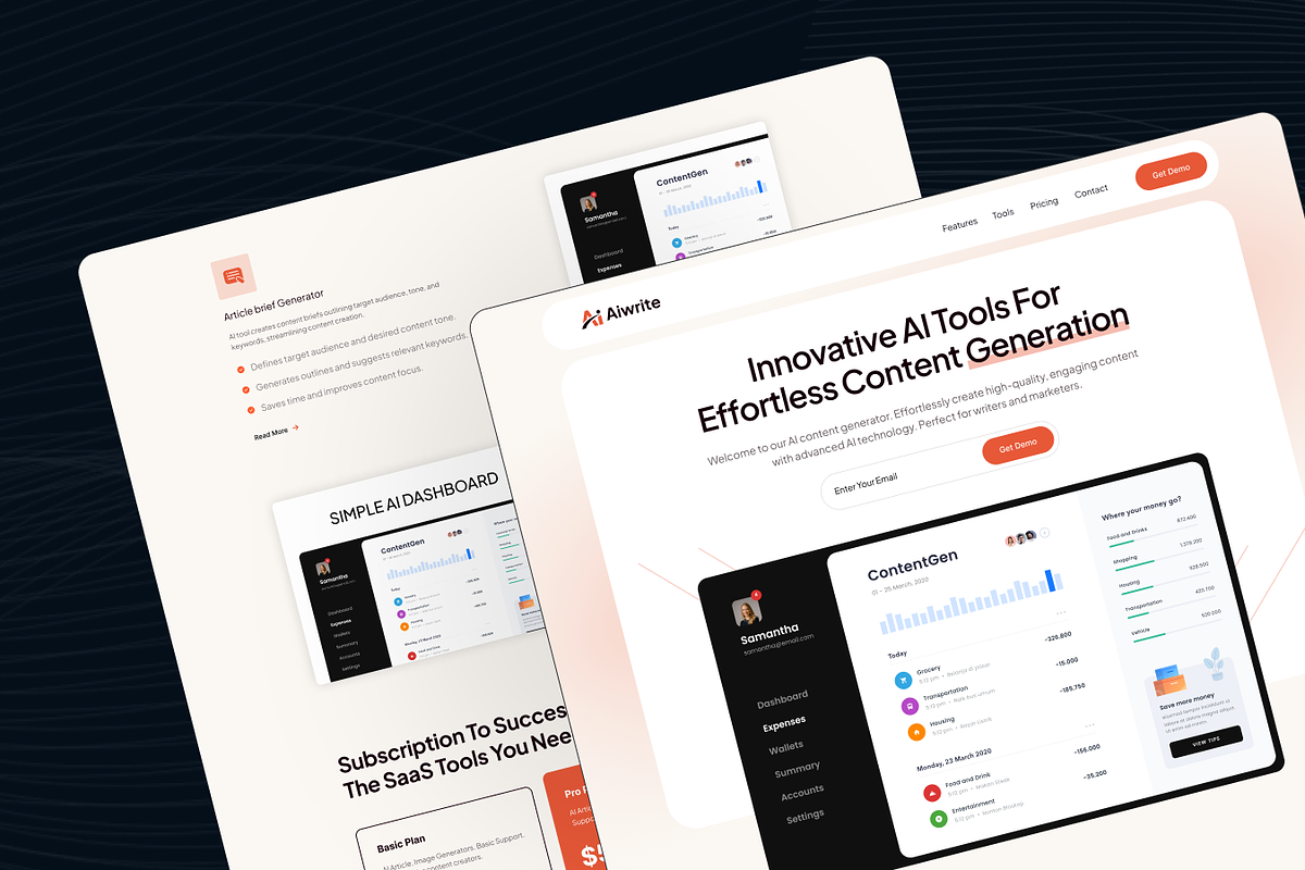 Aiwrite - Content Based AI Template preview 5