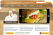 Hot Restaurant, a WordPress Template by hot-themes (Thumbnail 2 of 5)