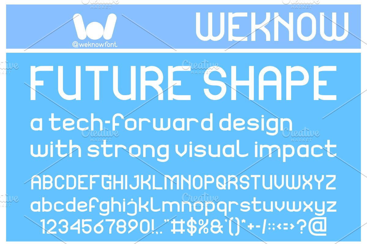 Thinking Numbers font, a Sans Serif Font by weknow (Photo 3 of 8)