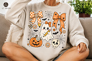 Halloween Teacher Ghost PNG, a Seasonal Illustration by Libby Wishes (Thumbnail 1 of 4)