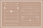 50 Floral Dividers Frames Set, a Decorative Illustration by Photoshop Action (Thumbnail 2 of 6)