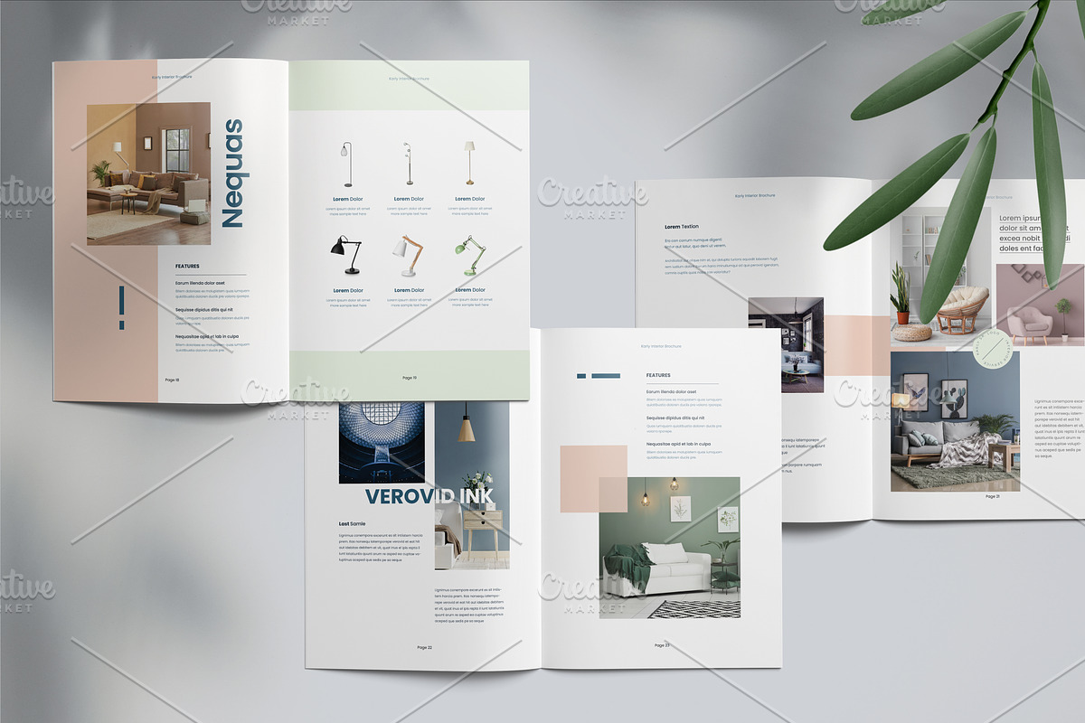 Interior Catalog Template, a Brochure Template by Cristal Pioneer (Photo 4 of 5)