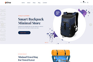 Single Product Ecommerce Template