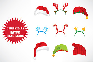 Christmas Headbands And Hats