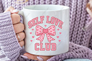 Self Love Club Valentine Coquette PN, an Illustration by CraftArtStudio (Thumbnail 2 of 4)