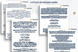 C-Level Modern Resume Template Word