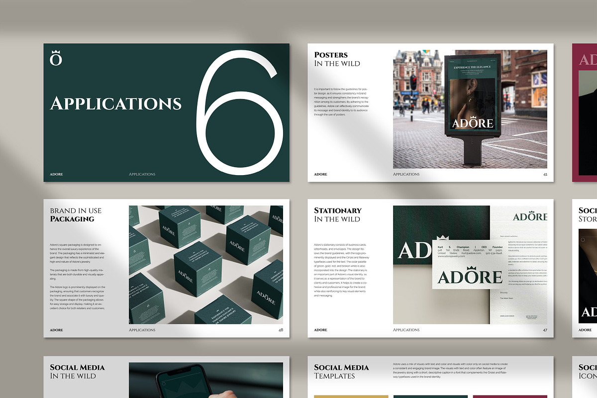Brand Guidelines Template, a Presentation Template by Typefool's Shop (Photo 6 of 11)