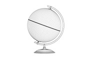 Antique Globe, an Object 3D Model by CGAxis (Thumbnail 2 of 6)