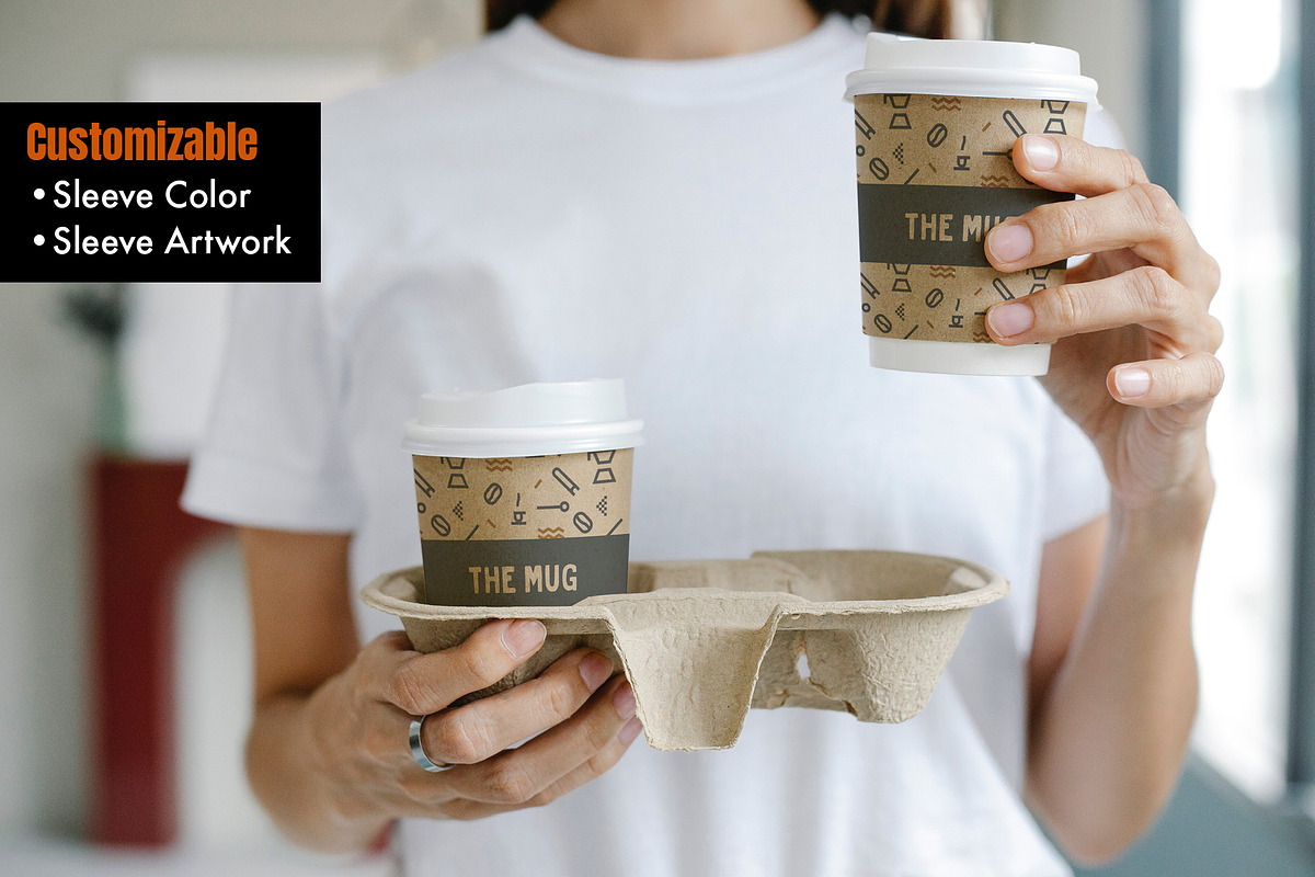 Coffee Themed Mockup Set, a Cups & Container Mockup by M. by mprintly (Photo 4 of 5)