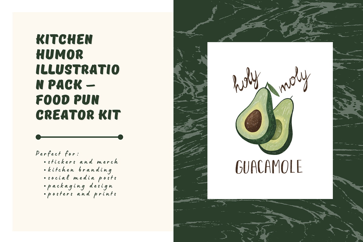 Kitchen Humor Clipart Bundle, an Object Graphic by Illustrations Lazarteva (Photo 2 of 7)