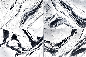 Cracked Marble Textures Kit