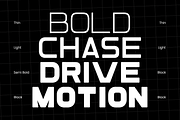 Hyperon Futuristic Geometric Font, a Sans Serif Font by Rasio Studio (Thumbnail 6 of 11)