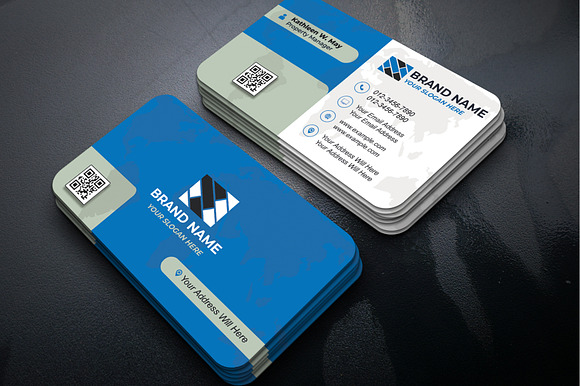 Editable Business Card PSD preview 5