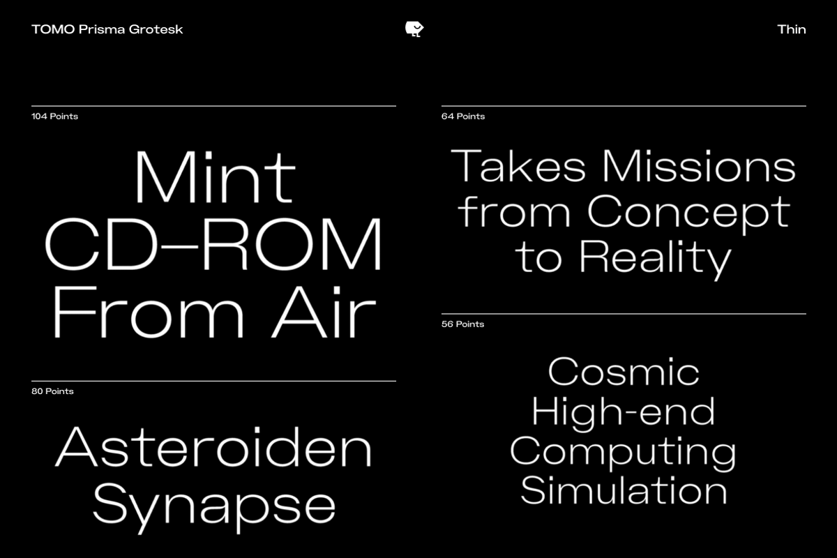 Prisma Grotesk, a Sans Serif Font by TOMO Fonts (Photo 2 of 12)