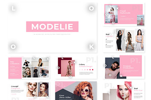 Modelie Powerpoint Template