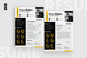 Business Resume CV, a Resume Template by iDoodle Studio (Thumbnail 1 of 4)