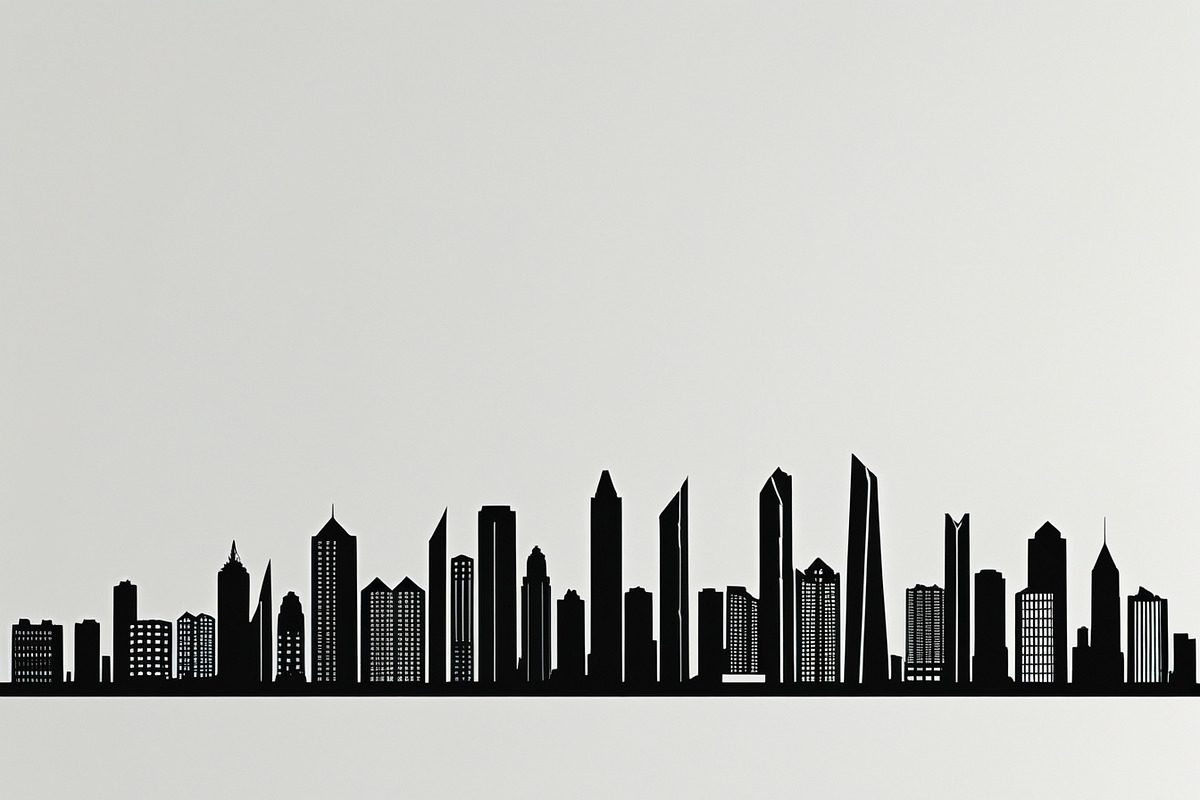Modern City Skyline Vector Bundle, an Illustration by abu67222 (Photo 3 of 7)