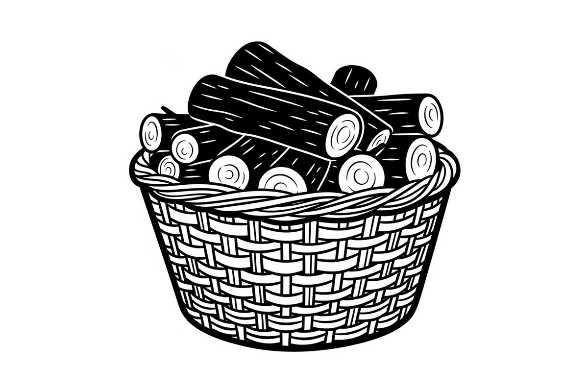 50 Woven Basket Vector Bundle, an Illustration by Designs_River (Photo 12 of 51)