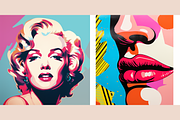 Pop Art Poster PNG,JPG, a Graphic by Milano Creative (Thumbnail 2 of 3)