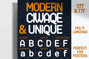 Ciwaqe - Elegant Serif Typeface