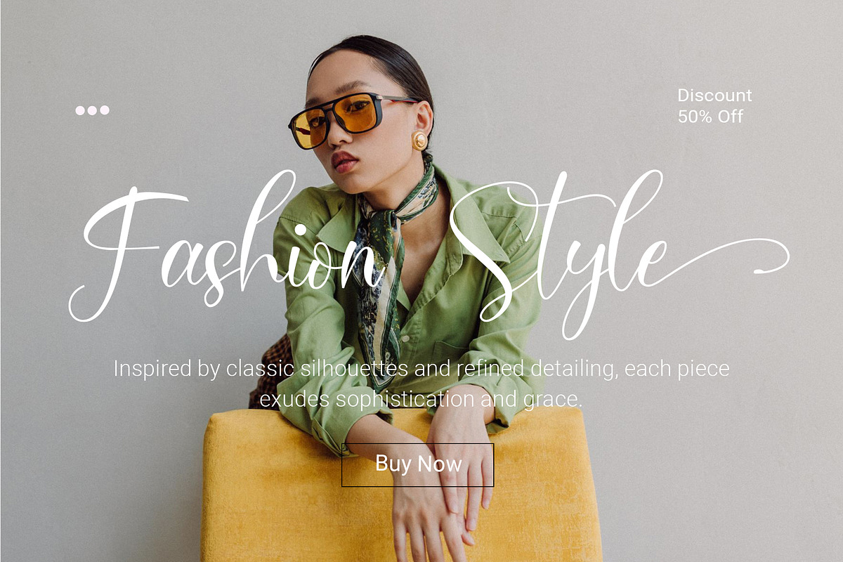 Sandara Script- A Modern Calligraphy, a Script Font by RHD Creative Studio (Photo 2 of 12)