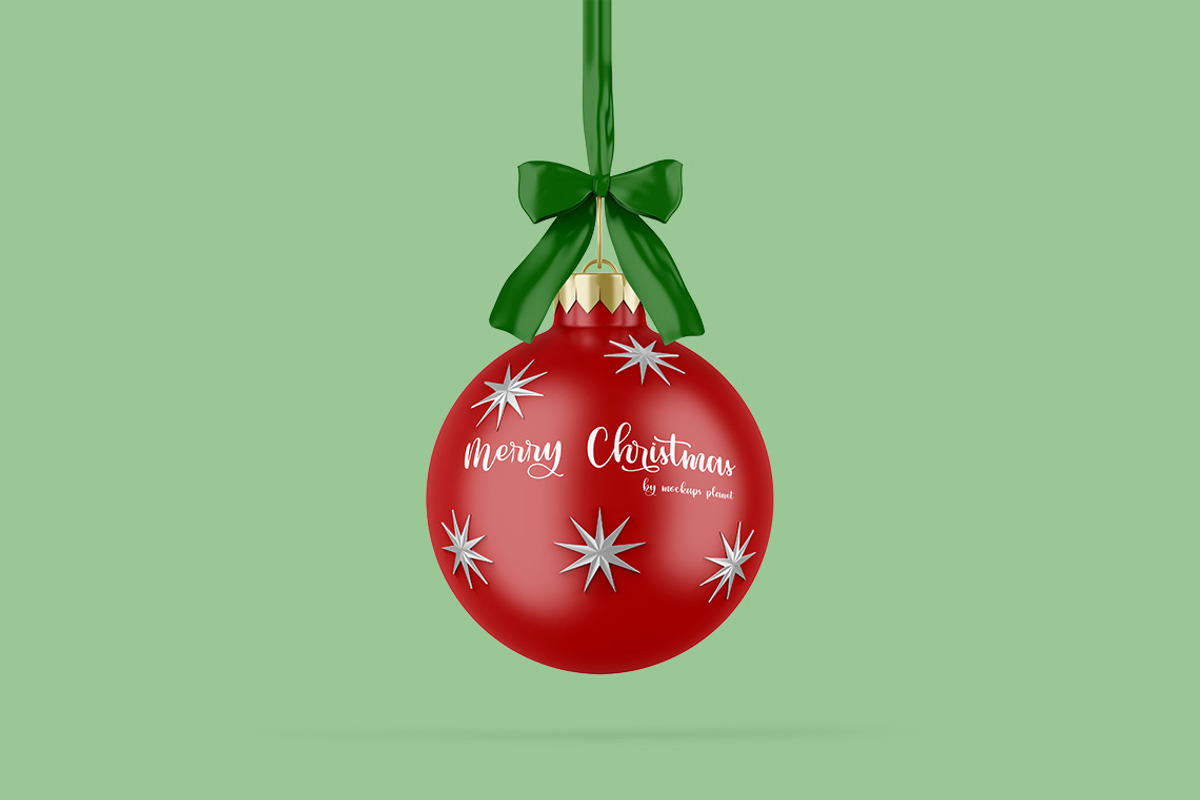 Christmas Ball Mockups, a Mockup by Mockups Planet (Photo 2 of 5)