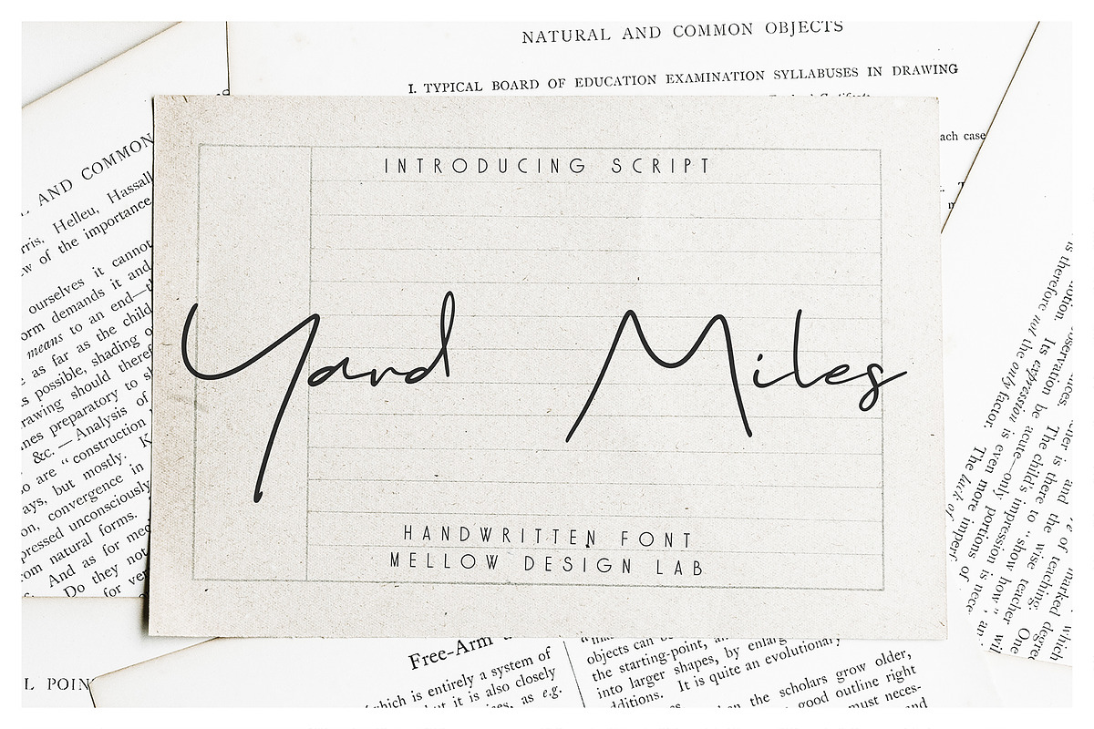 Yard Miles script