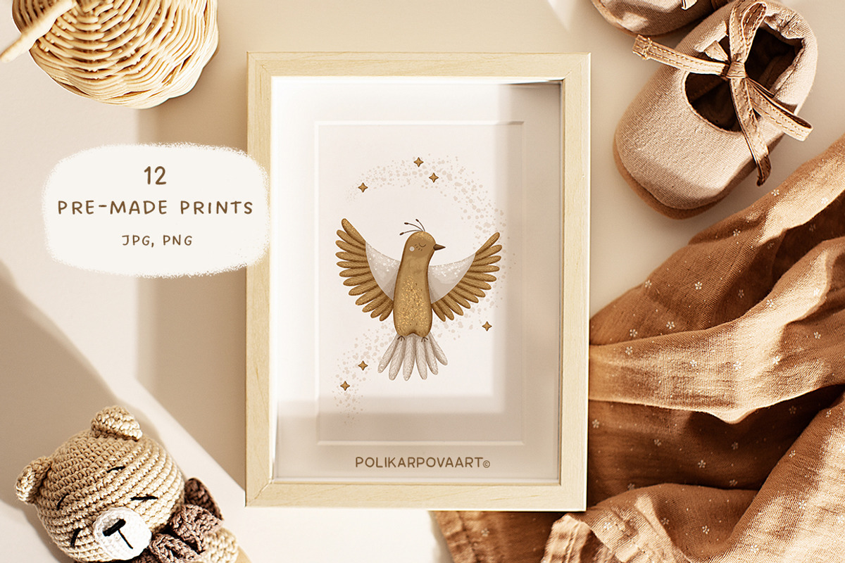 The Magic World - graphic collection, an Animal Illustration by polikarpovaart (Photo 3 of 15)