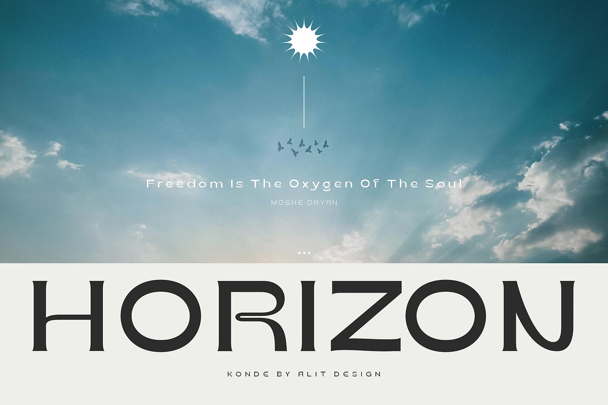 Konde Typeface, a Sans Serif Font by alit design (Photo 14 of 22)