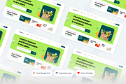Online Shopping Hero Header, a Templates & Theme by SquidPixey (Thumbnail 2 of 3)