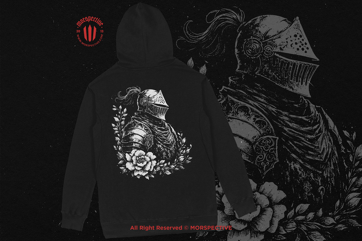 10 Bundle Dark Art Warrior Knight, an Illustration by Morspective (Photo 4 of 7)