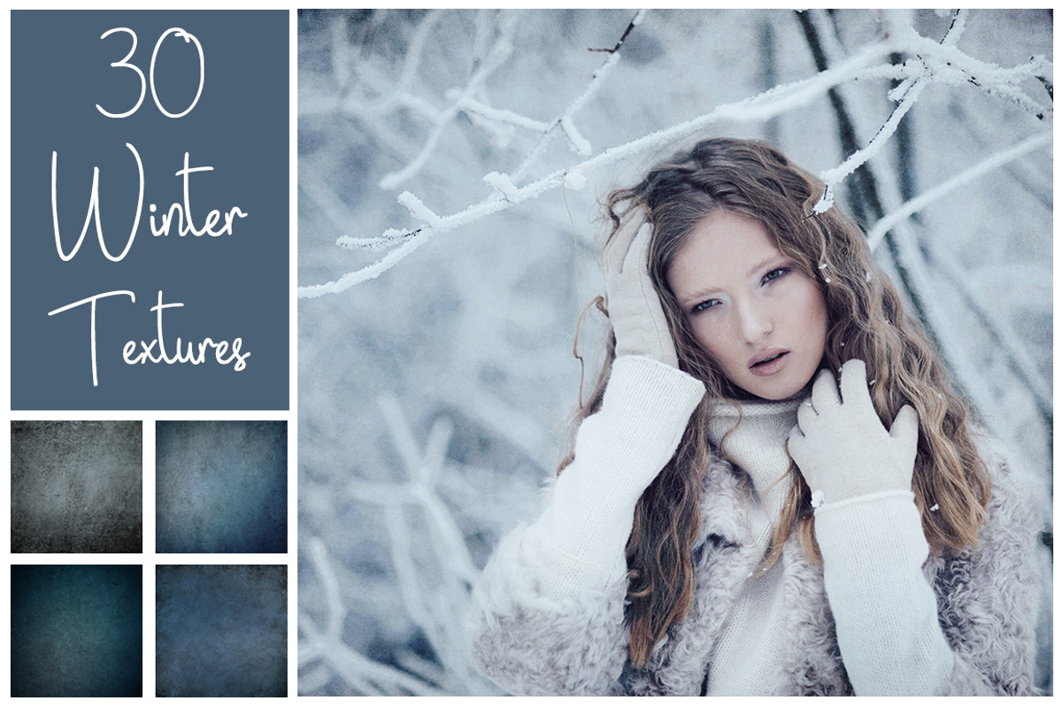 30 Winter Textures, a Texture Graphic by LovePhotoMoment (Photo 1 of 13)