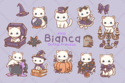 Bianca Gothic Princess Halloween, an Animal Illustration by Blumensdiary (Thumbnail 1 of 7)